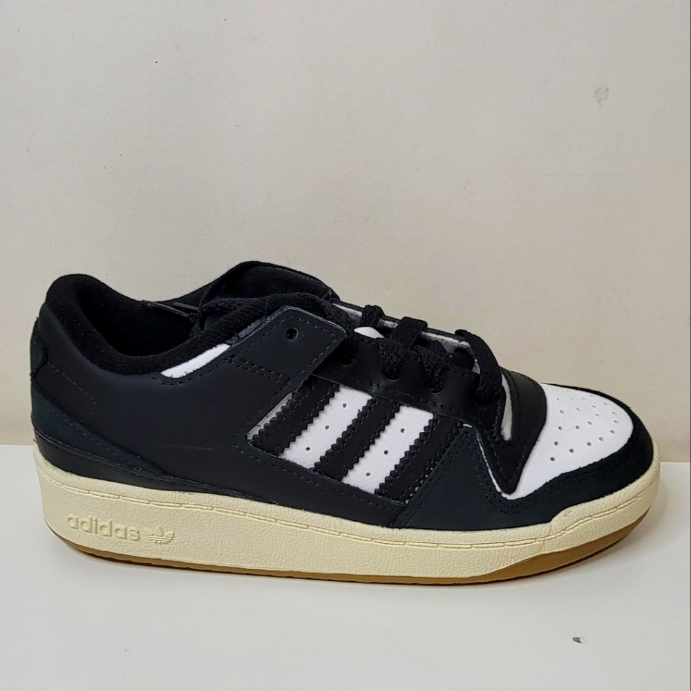 Adidas FORUM LOW CL C Black/White ID6864  little kids #14